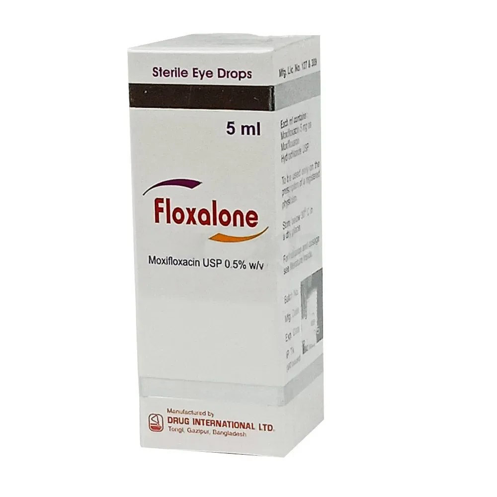 Pack Image: Floxalone 0.5% Eye Drop (5 ml drop)