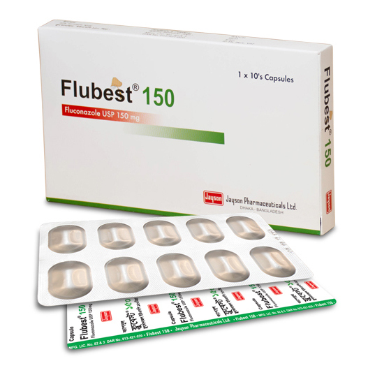 Pack Image: Flubest 150 mg Capsule (1 x 10)