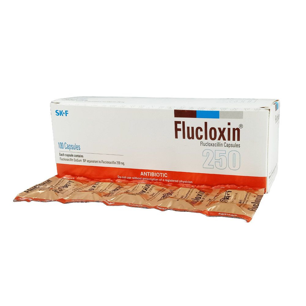 Pack Image: Flucloxin 250 mg Capsule (10 x 10)