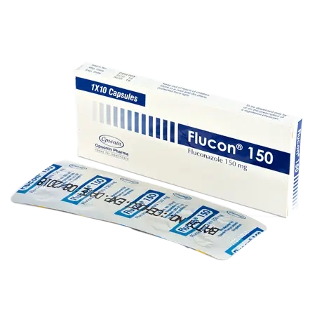 Pack Image: Flucon 150 mg Capsule (1 x 10)