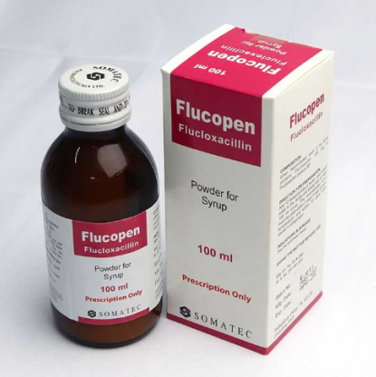 Pack Image: Flucopen 125 mg Suspension (100 ml bottle)