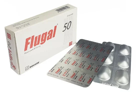 Pack Image: Flugal 50 mg Capsule (5 x 10)