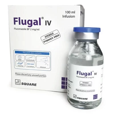 Pack Image: Flugal 200 mg Injection (100 ml bottle)