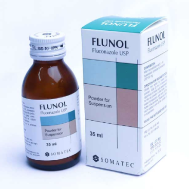 Pack Image: Flunol 50 mg Suspension (35 ml bottle)