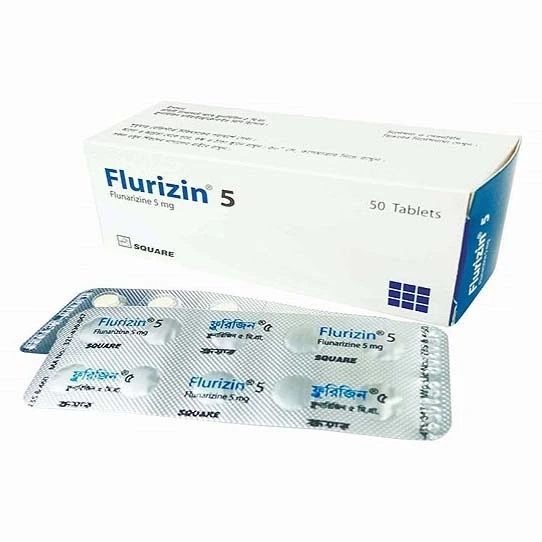 Pack Image: Flurizin 5 mg Tablet (5 x 10)