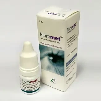Pack Image: Fluromet 0.1% Suspension (5 ml drop)