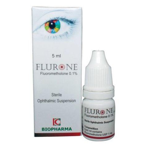 Pack Image: Flurone 0.1% Suspension (5 ml drop)