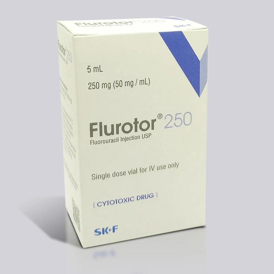 Pack Image: Flurotor 25 mg Injection (250 mg vial)