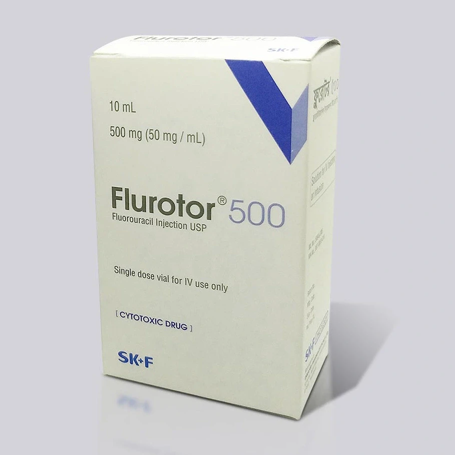 Pack Image: Flurotor 25 mg Injection (500 mg vial)