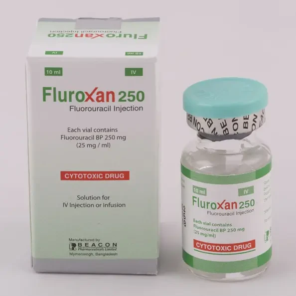 Pack Image: Fluroxan 25 mg Injection (250 mg vial)