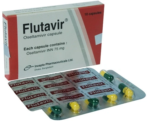 Pack Image: Flutavir 75 mg Capsule (1 x 10)