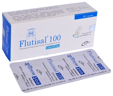 Pack Image: Flutisal 50 mcg Inhalation Capsule (5 x 6)