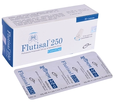 Pack Image: Flutisal 50 mcg Inhalation Capsule (5 x 6)