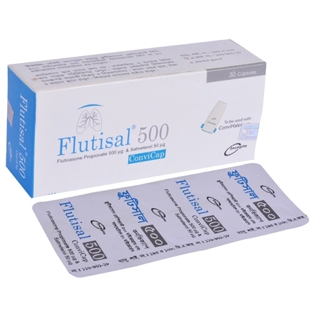 Pack Image: Flutisal 50 mcg Inhalation Capsule (5 x 6)