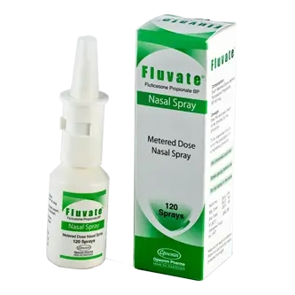 Pack Image: Fluvate 50 mcg Nasal Spray (120 metered sprays)