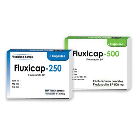 Pack Image: Fluxicap 250 mg Capsule (10 x 4)
