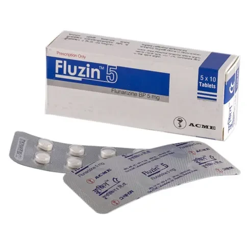 Pack Image: Fluzin 5 mg Tablet (5 x 10)