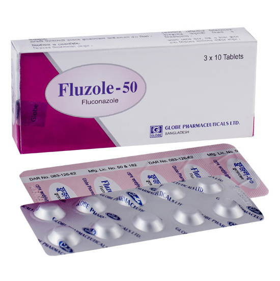 Pack Image: Fluzole 50 mg Tablet (3 x 10)
