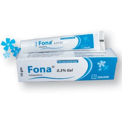 Pack Image: Fona 0.3% Gel (10 gm tube)
