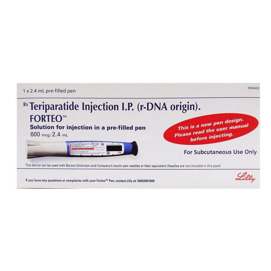 Pack Image: Forteo 20 mcg Injection (2.24 ml pre-filled pen)