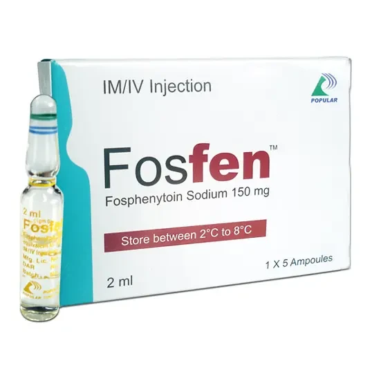 Pack Image: Fosfen 150 mg Injection (2 ml ampoule)