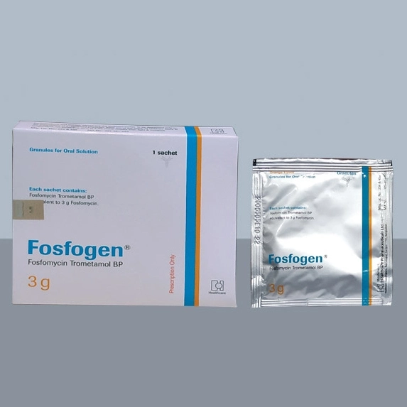 Pack Image: Fosfogen 3 gm Powder (3 gm sachet)