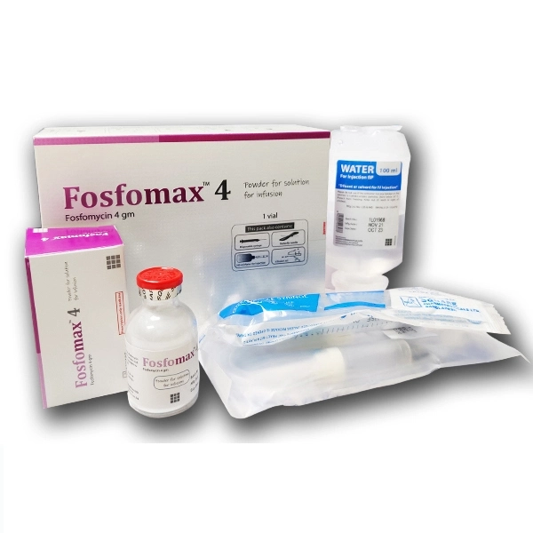 Pack Image: Fosfomax 4 gm Injection (4 gm vial)