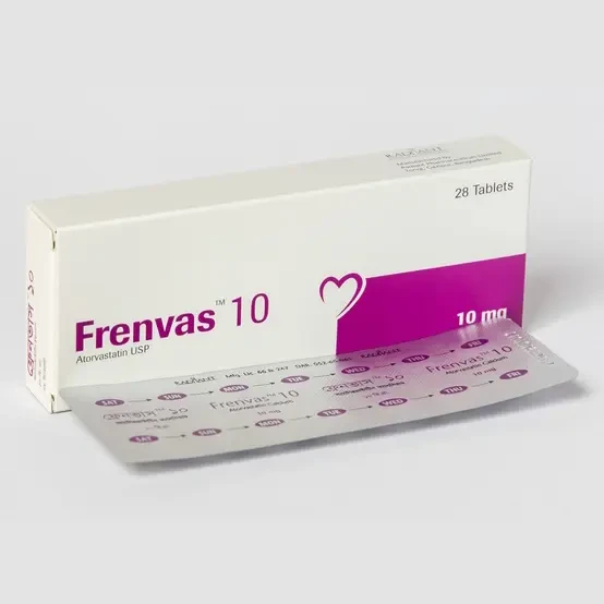 Pack Image: Frenvas 10 mg Tablet (2 x 14)