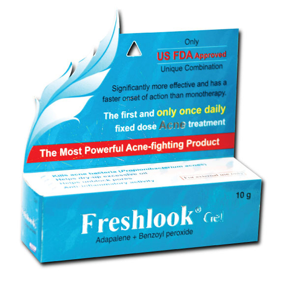 Pack Image: Freshlook 0.1% 2.5% Gel (10 gm tube)