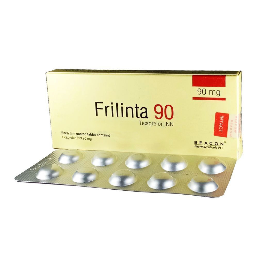 Pack Image: Frilinta 90 mg Tablet (1 x 10)