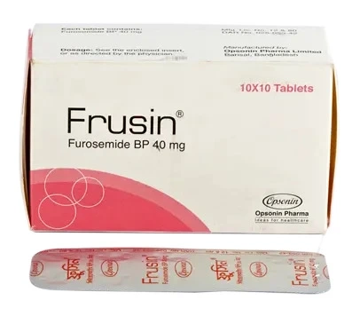 Pack Image: Frusin 40 mg Tablet (10 x 10)