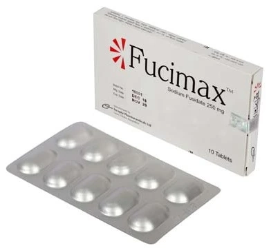 Pack Image: Fucimax 250 mg Tablet (1 x 10)