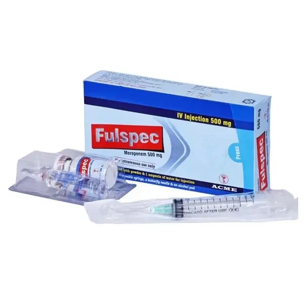 Pack Image: Fulspec 500 mg Injection (500 mg vial)