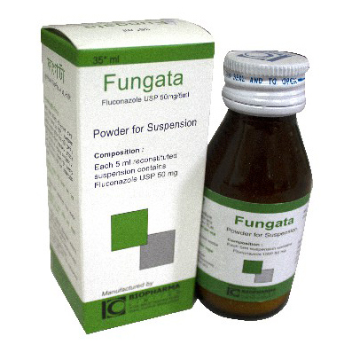 Pack Image: Fungata 50 mg Suspension (35 ml bottle)