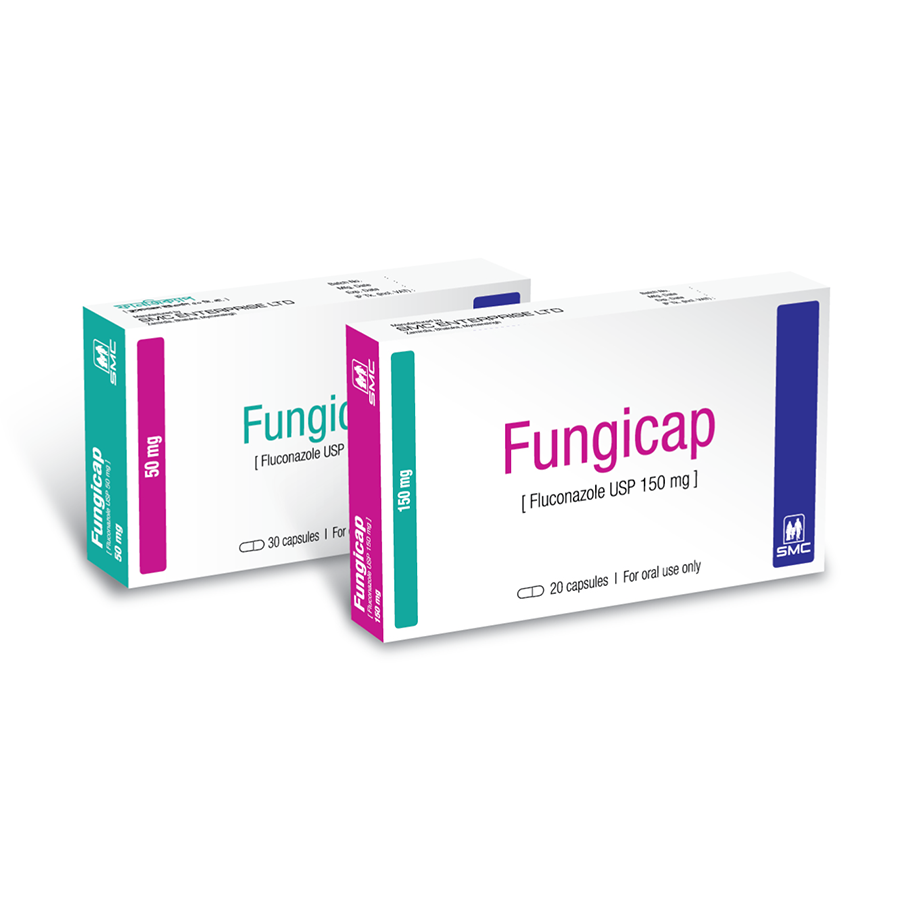 Pack Image: Fungicap 50 mg Capsule (3 x 10)