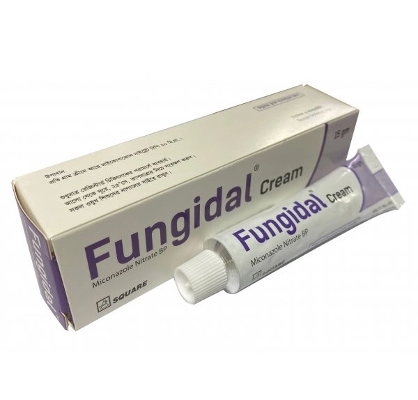 Pack Image: Fungidal 2% w Cream (15 gm tube)