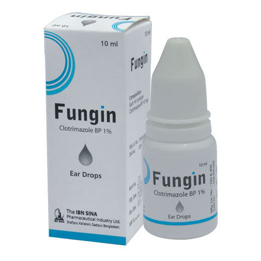 Pack Image: Fungin 1% Ear Drop (10 ml drop)