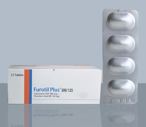 Pack Image: Furotil Plus 500 mg Tablet (2 x 6)