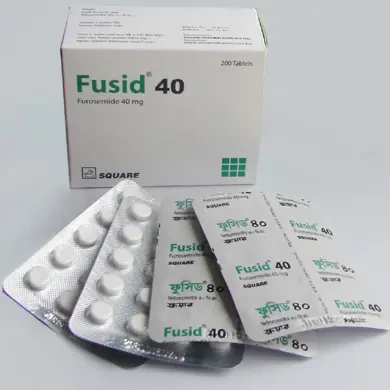 Pack Image: Fusid 40 mg Tablet (10 x 20)