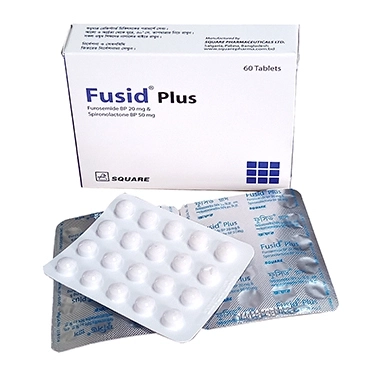 Pack Image: Fusid Plus 20 mg Tablet (3 x 20)