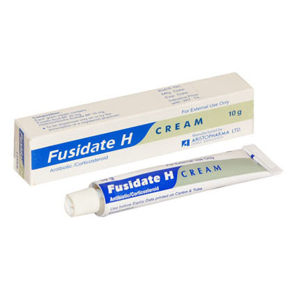 Pack Image: Fusidate H 2% 1% Cream (10 gm tube)