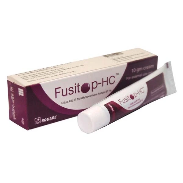 Pack Image: Fusitop-HC 2% 1% Cream (20 gm tube)