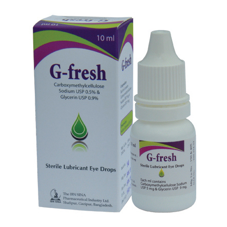 Pack Image: G-Fresh 0.5% 0.9% Eye Drop (10 ml drop)