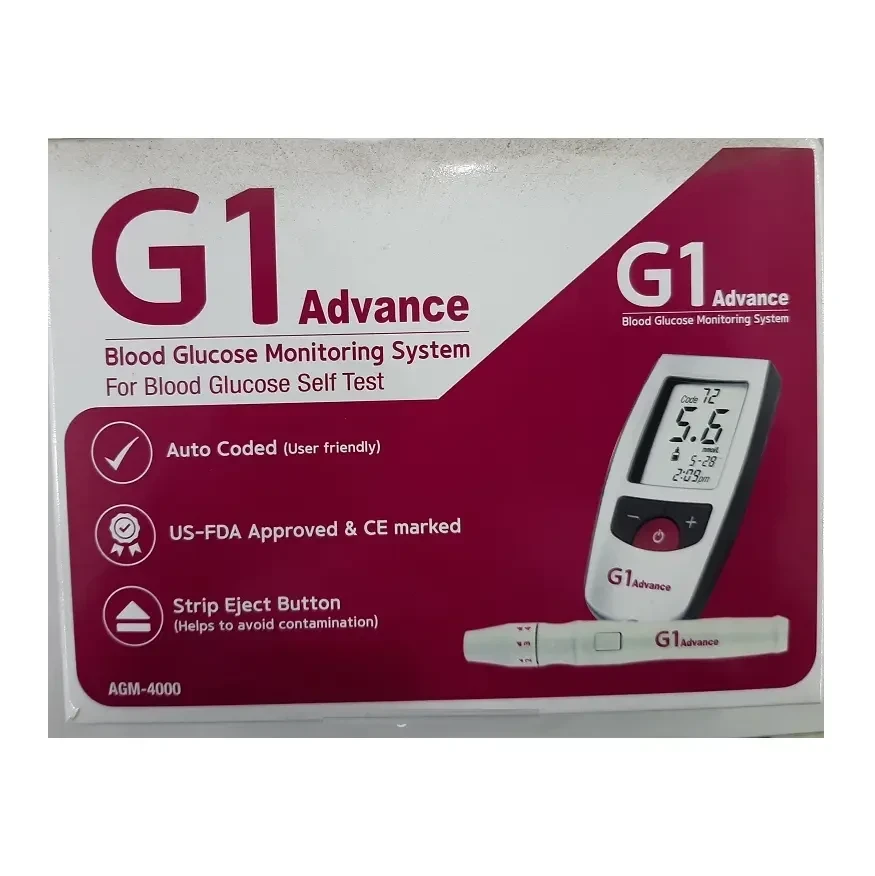 Pack Image: G1 Advance  Glucometer (Each device)
