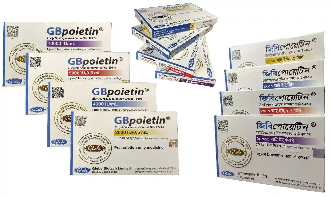Pack Image: GBpoietin 4000 IU Injection (4000 IU pre-filled syringe)