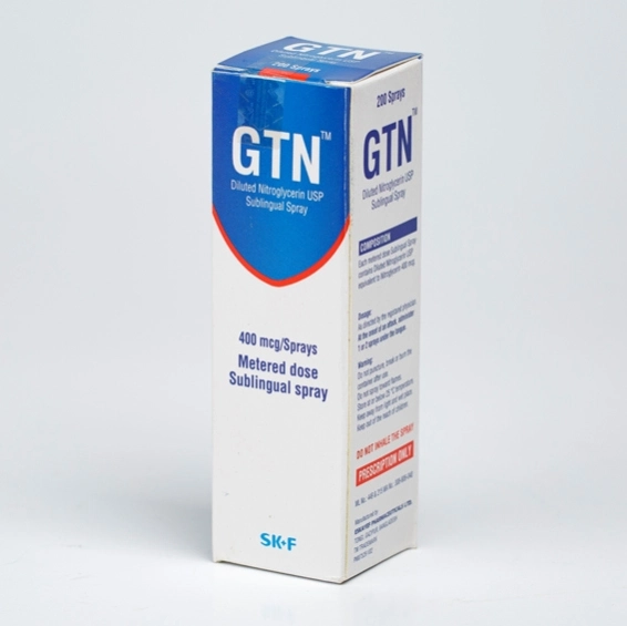 Pack Image: GTN 400 mcg Spray (200 metered spray)