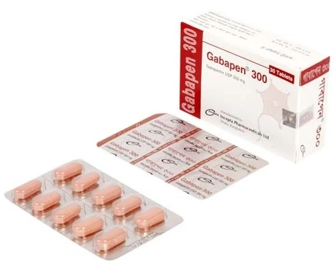 Pack Image: Gabapen 300 mg Tablet (3 x 10)