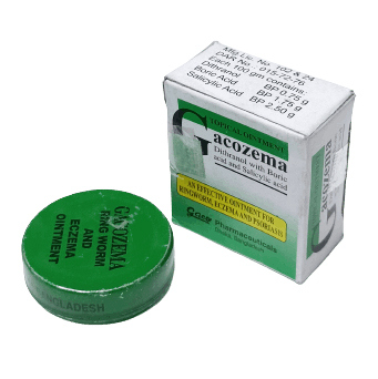 Pack Image: Gacozema 0.1% 1% Ointment (10 gm tube)