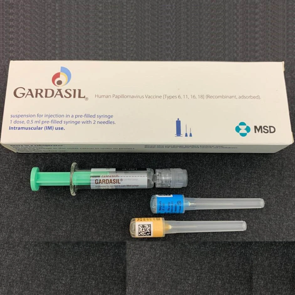 Pack Image: Gardasil 0.5 ml Injection (0.5 ml pre-filled syringe)