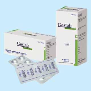 Pack Image: Gastab 150 mg Tablet (10 x 10)